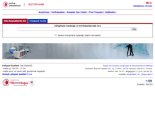 Tablet Screenshot of kutuphane.dogus.edu.tr