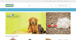 Desktop Screenshot of dogus.lt